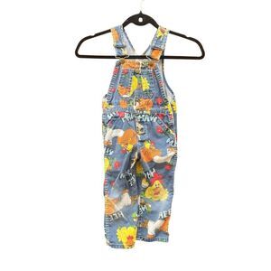 Vintage 1970’s Hee Haw Liberty Denim Overalls Bib Childs Youth Kids Size 3